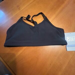 Girls Athleta all day bra 2.0 black